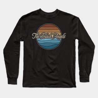 The Black Angels Retro Waves Long Sleeve T-Shirt